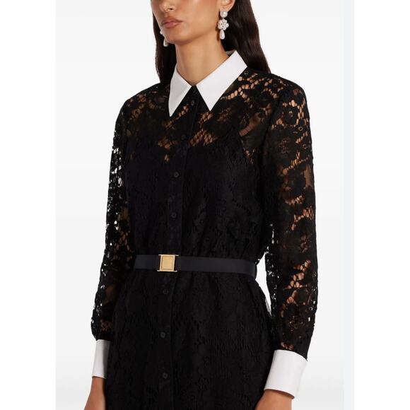 Tory Burch Lace Shirt Dress size 12 - Picture 8 of 8